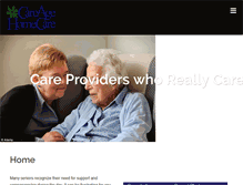 Tablet Screenshot of careagehomecare.com